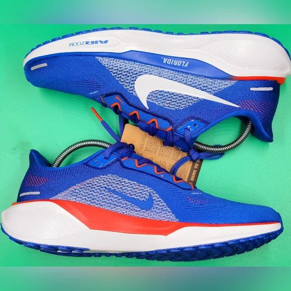 Nike x College Florida Gators Air Zoom Pegasus 41 Running Shoes Sz 10 Men NIB - Picture 3 of 8